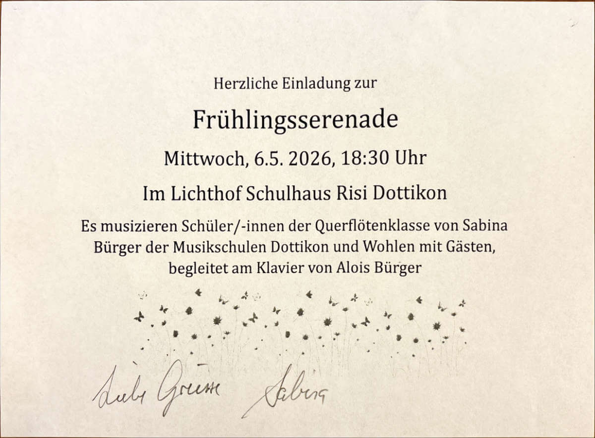 Musikschule Dottikon | Aktuelles